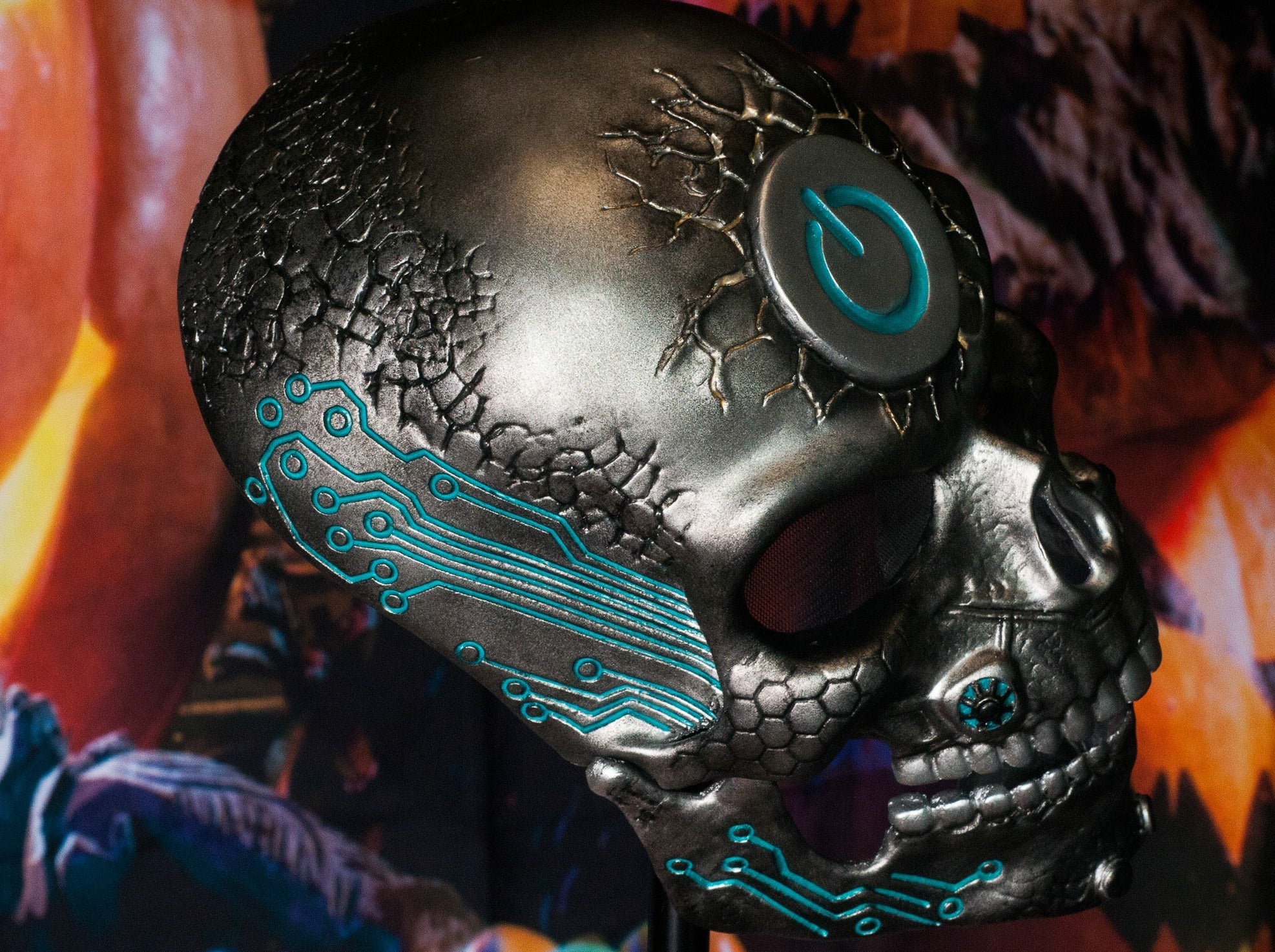 Human Skull Mask 1 / Halloween Cosplay / Human Skull Collection
