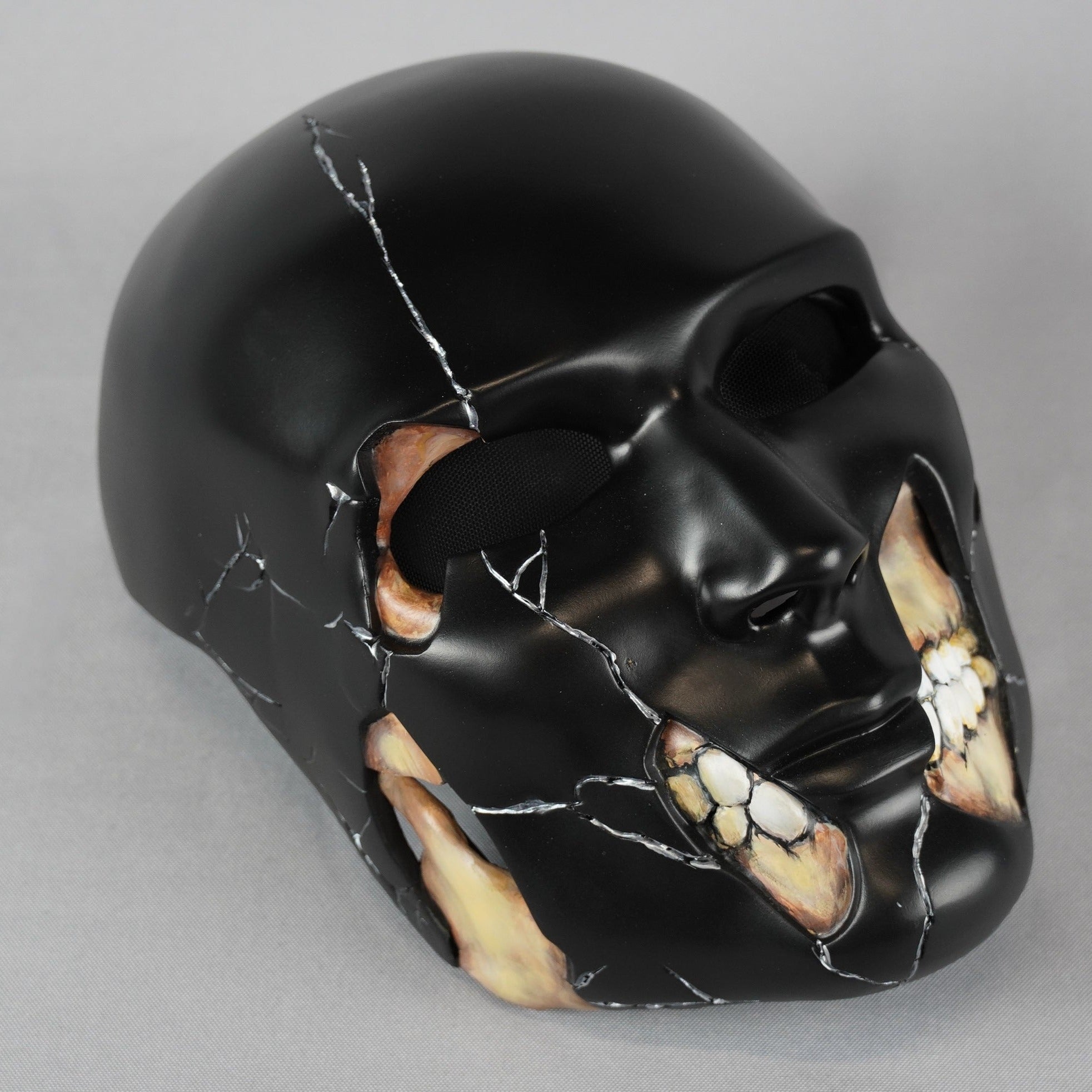 Human Skull Underneath Face / Mask for Cosplay and Wall Decor