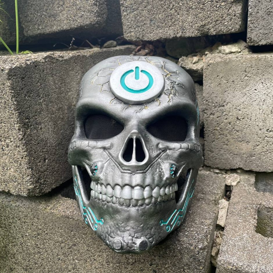 Human Skull Mask 1 / Halloween cosplay / Human skull collection