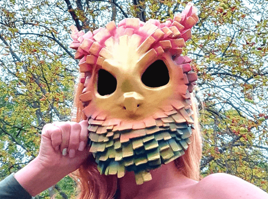 Owl mask / Night bird mask