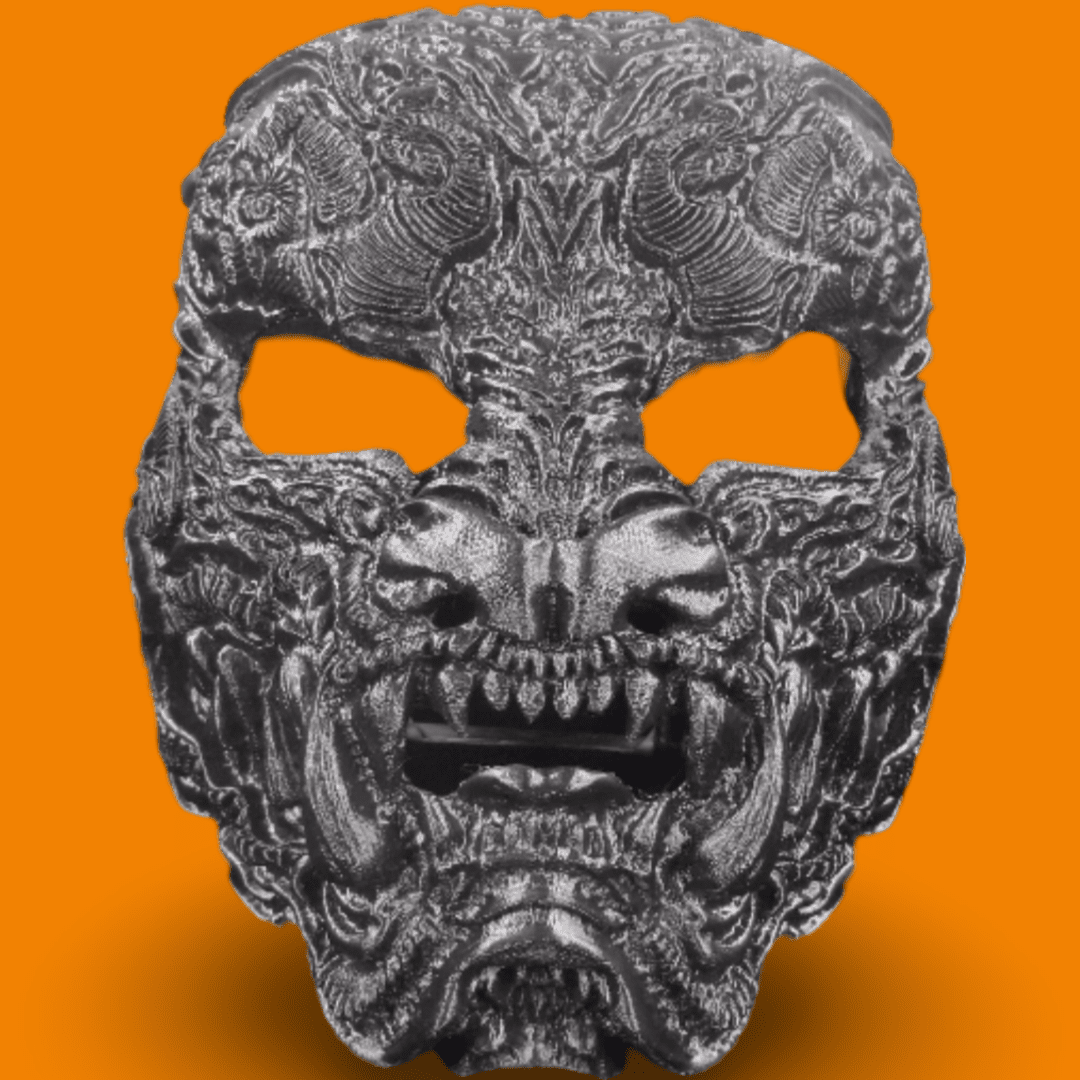 Tiger Mask Raw Kit 3D Print