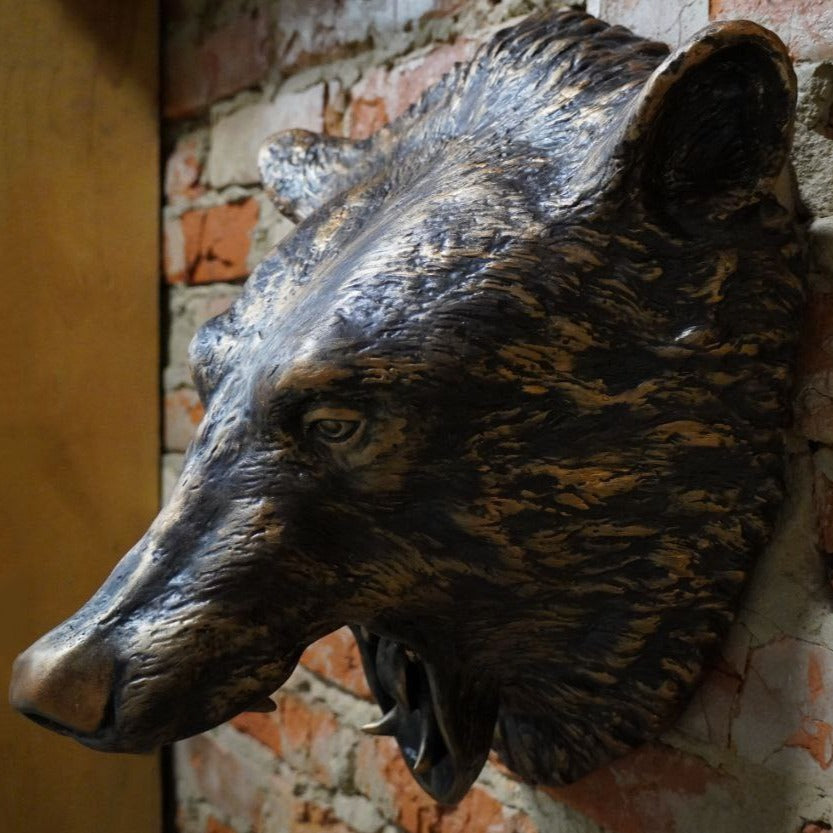 Bear Head Wall Decor