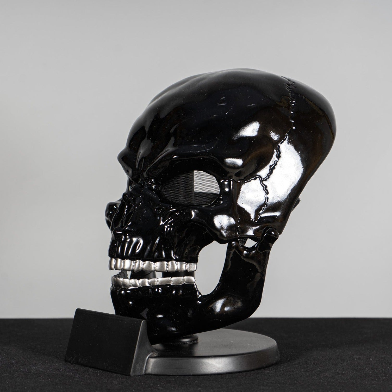 Human Skull Mask 6 / Skull Mask with Unique Paint Design / Human Skull Collection