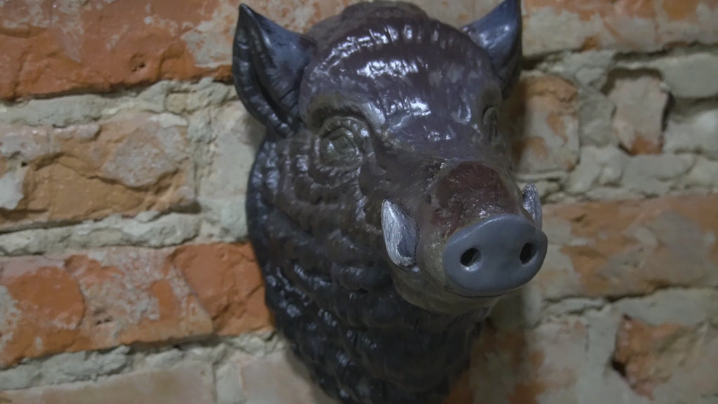 Wild Boar Wall Decor