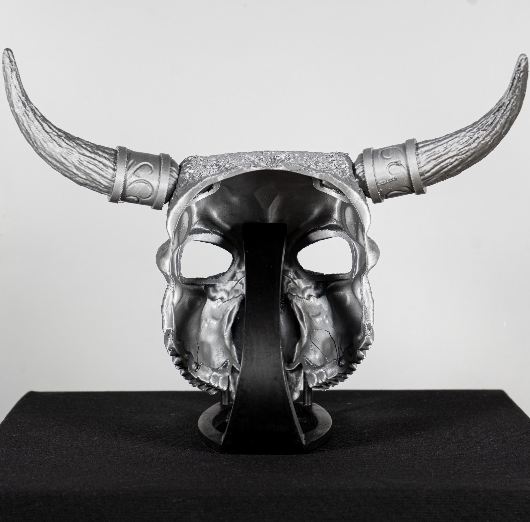 Bull Skull Mask Raw Kit 3D Print