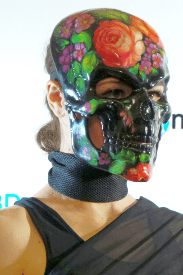 Skull Mask for Woman with Unique Design