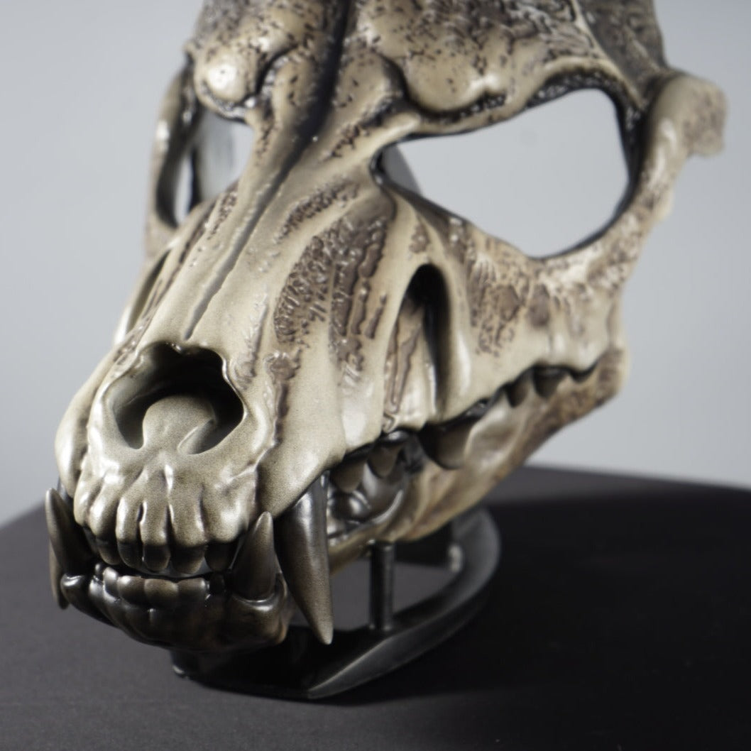 Wendigo Skull Mask with Long Horns / Forest Demon cosplay