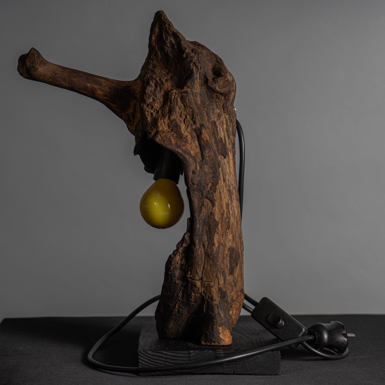 Handmade Wood Lamp1 Interior Decor