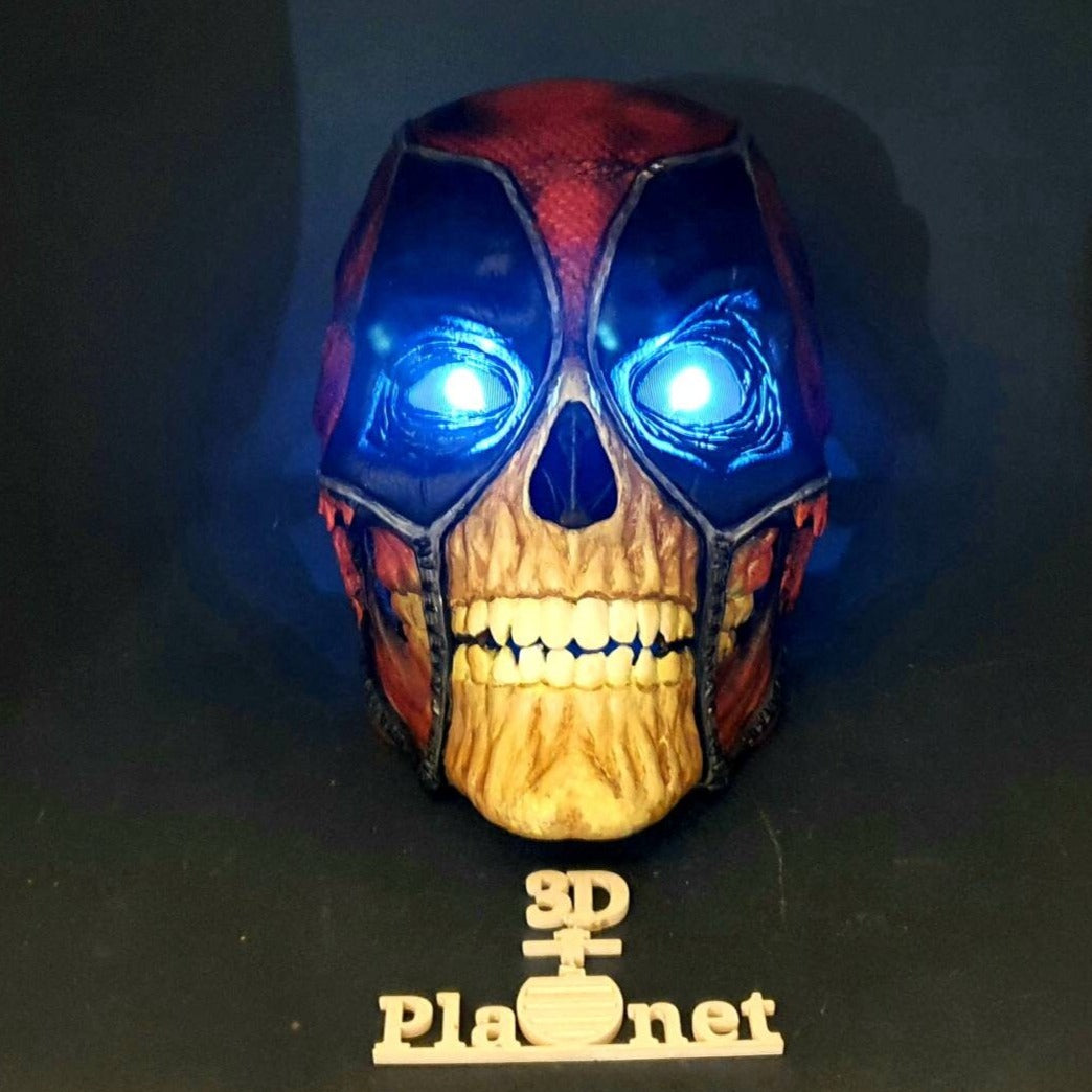  Skull Mask / Zombie Helmet / Undead Cosplay