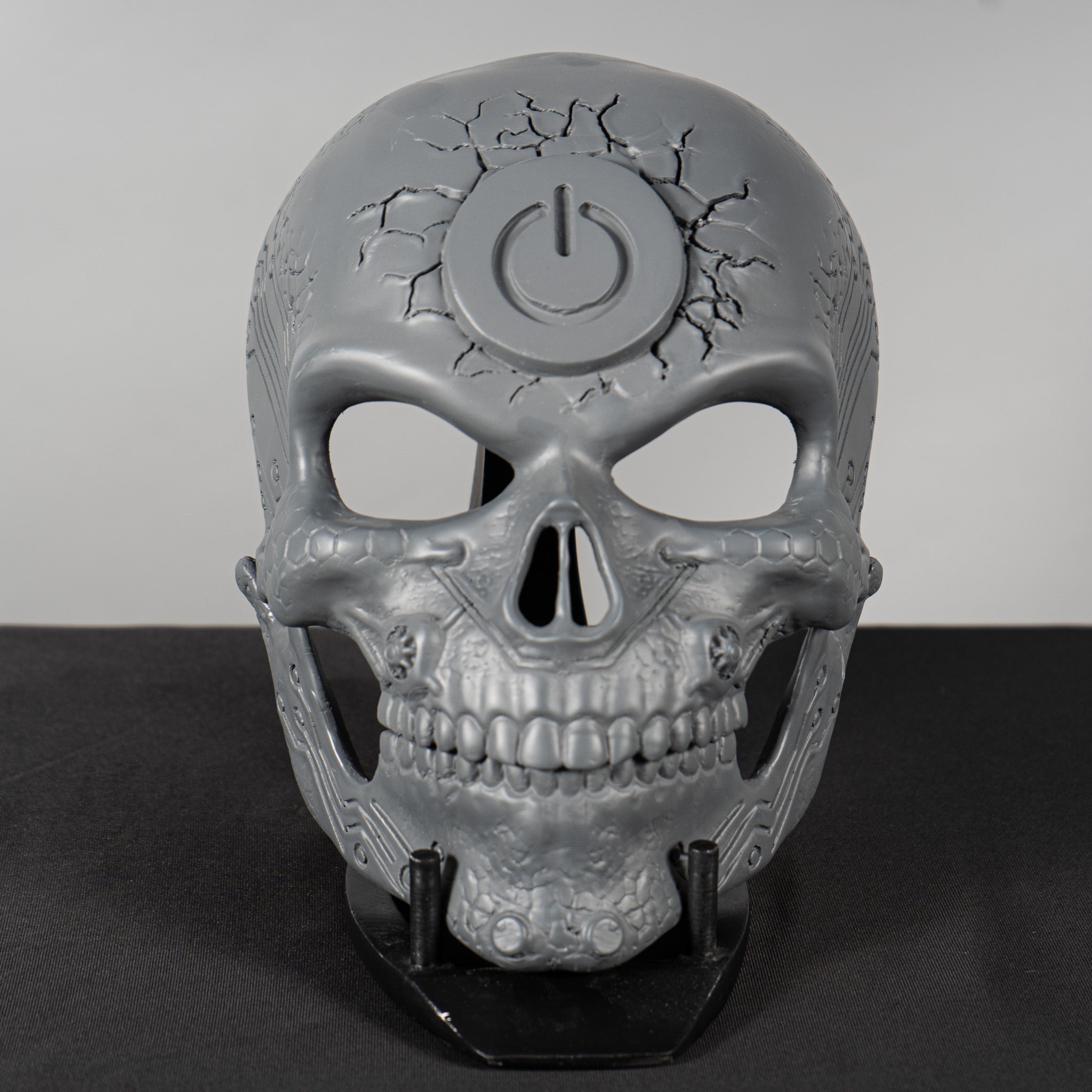 Human Skull Raw Kit 3D Print №1