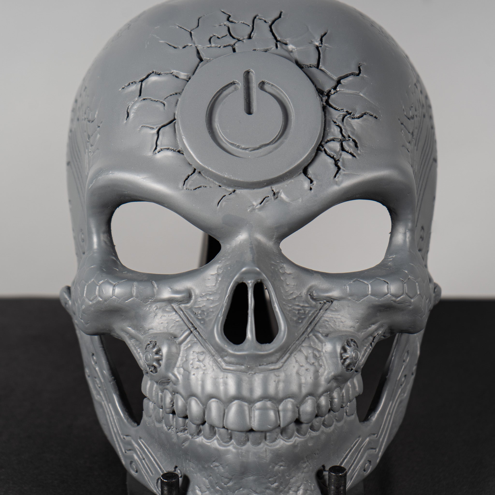 Human Skull Raw Kit 3D Print №1