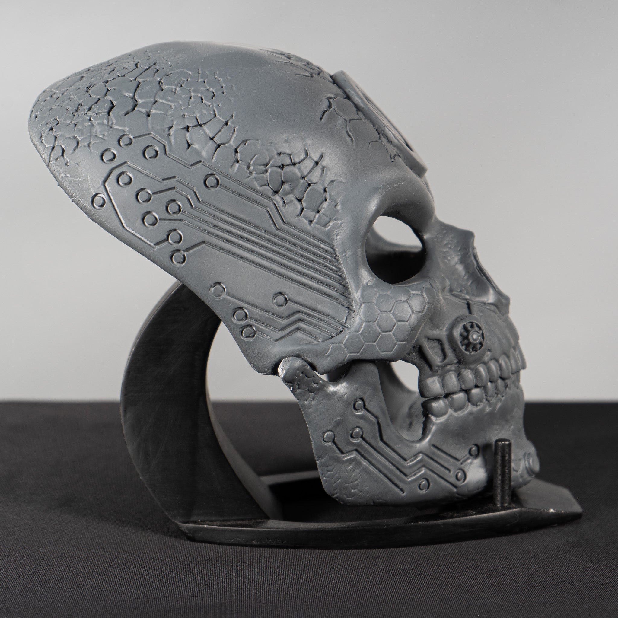 Human Skull Raw Kit 3D Print №1