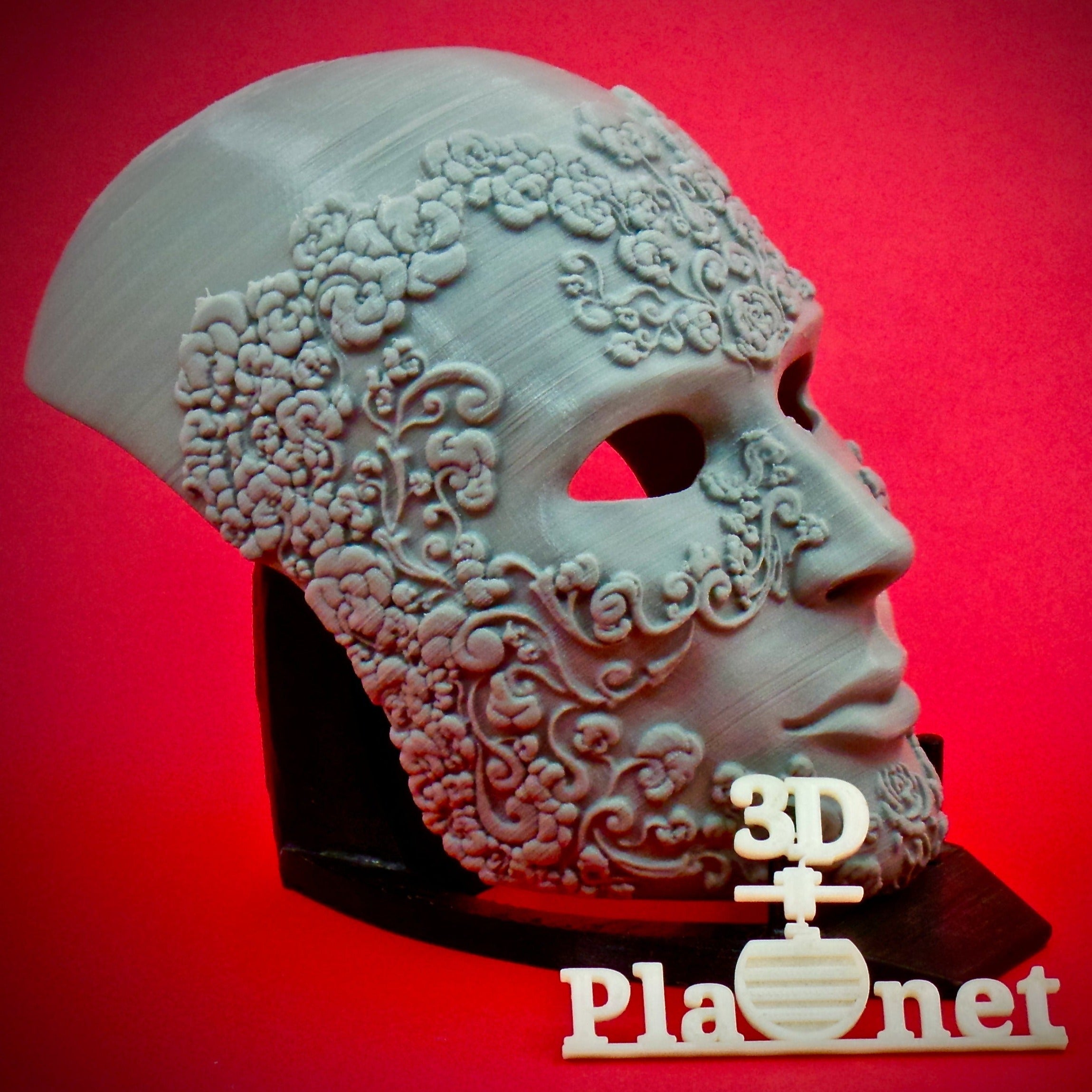 Incognito Venetian Mask Raw Kit 3D Print