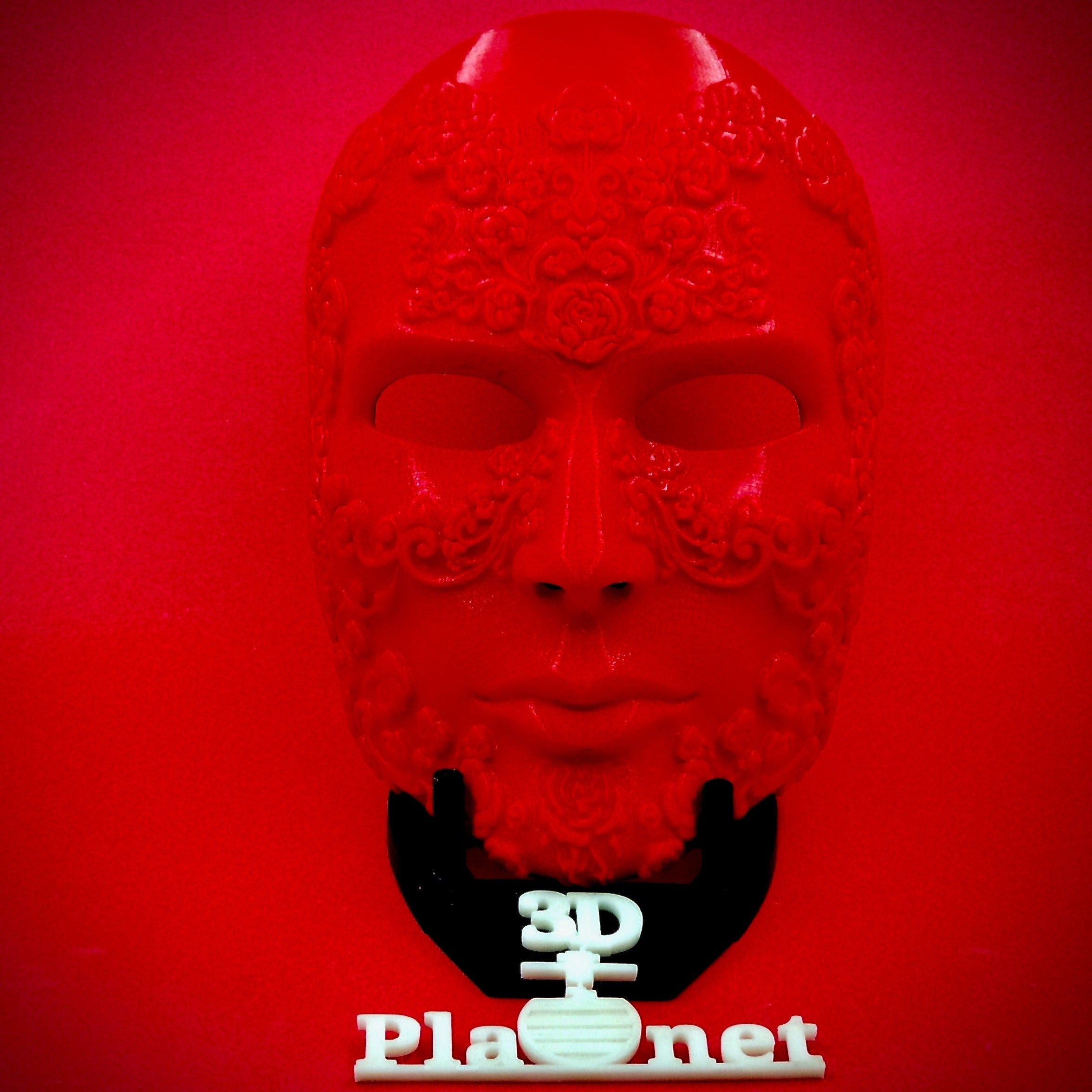 Incognito Venetian Mask Raw Kit 3D Print