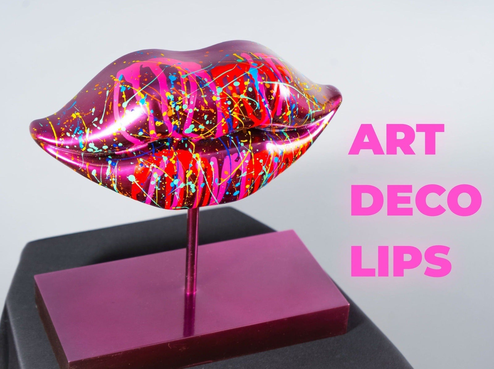 Lips Interior Decor Art Deco
