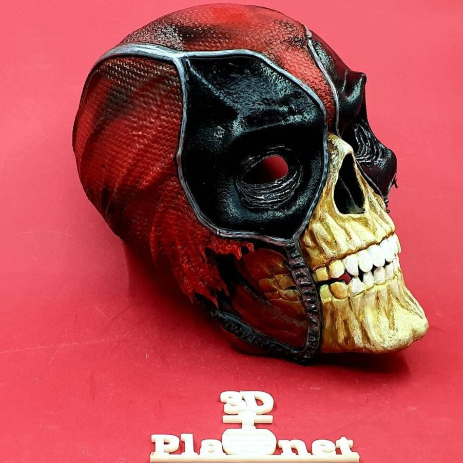 Skull Mask / Zombie Helmet / Undead Cosplay