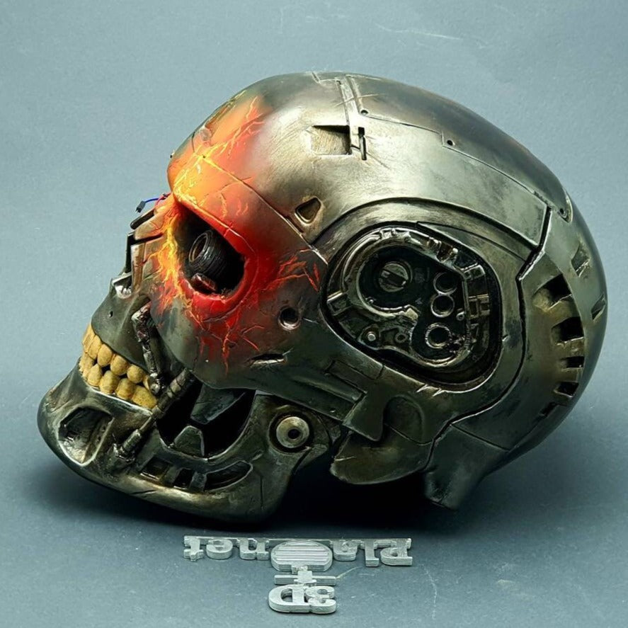 T-800 Terminator Skull Helmet