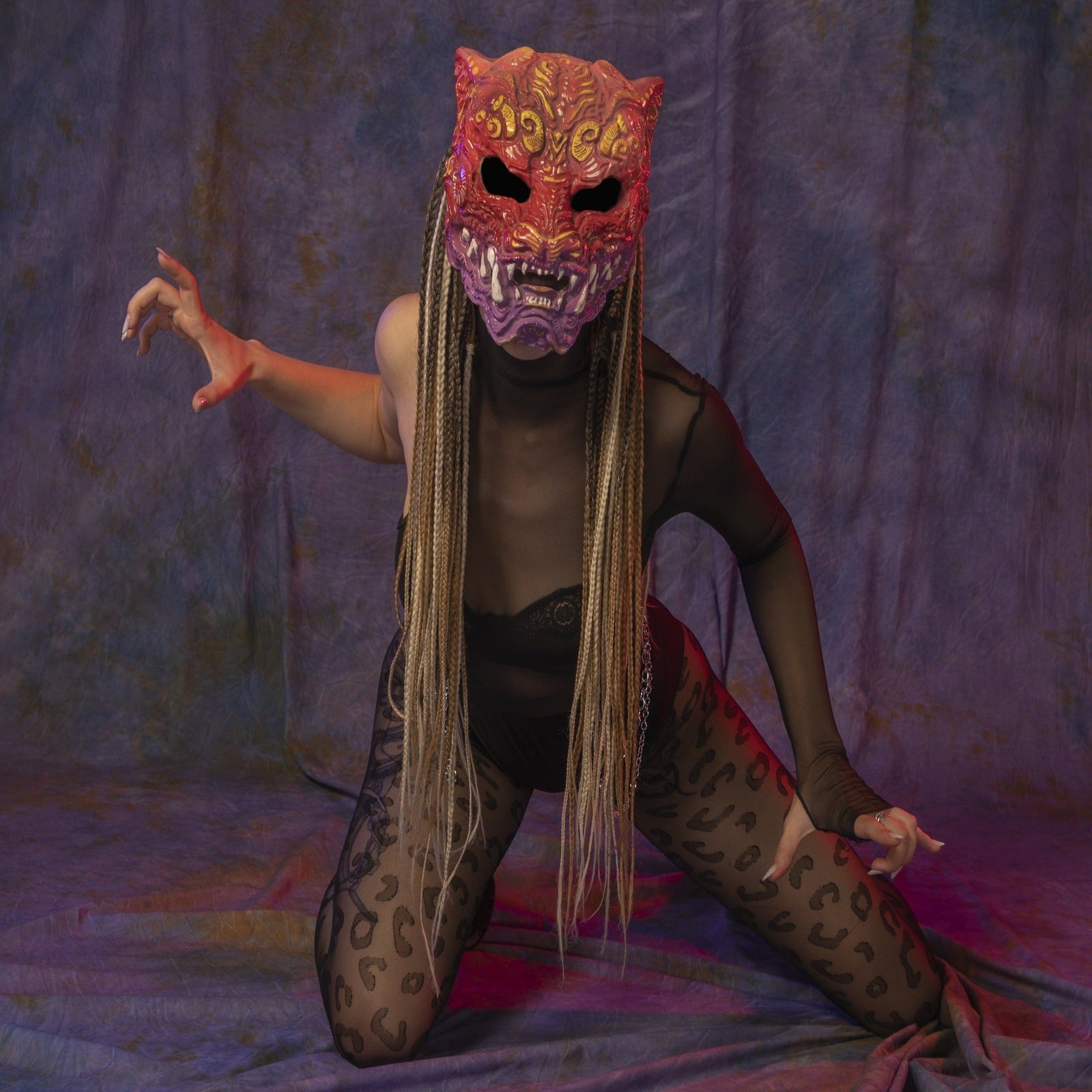 Tiger Chrome Cosplay Mask