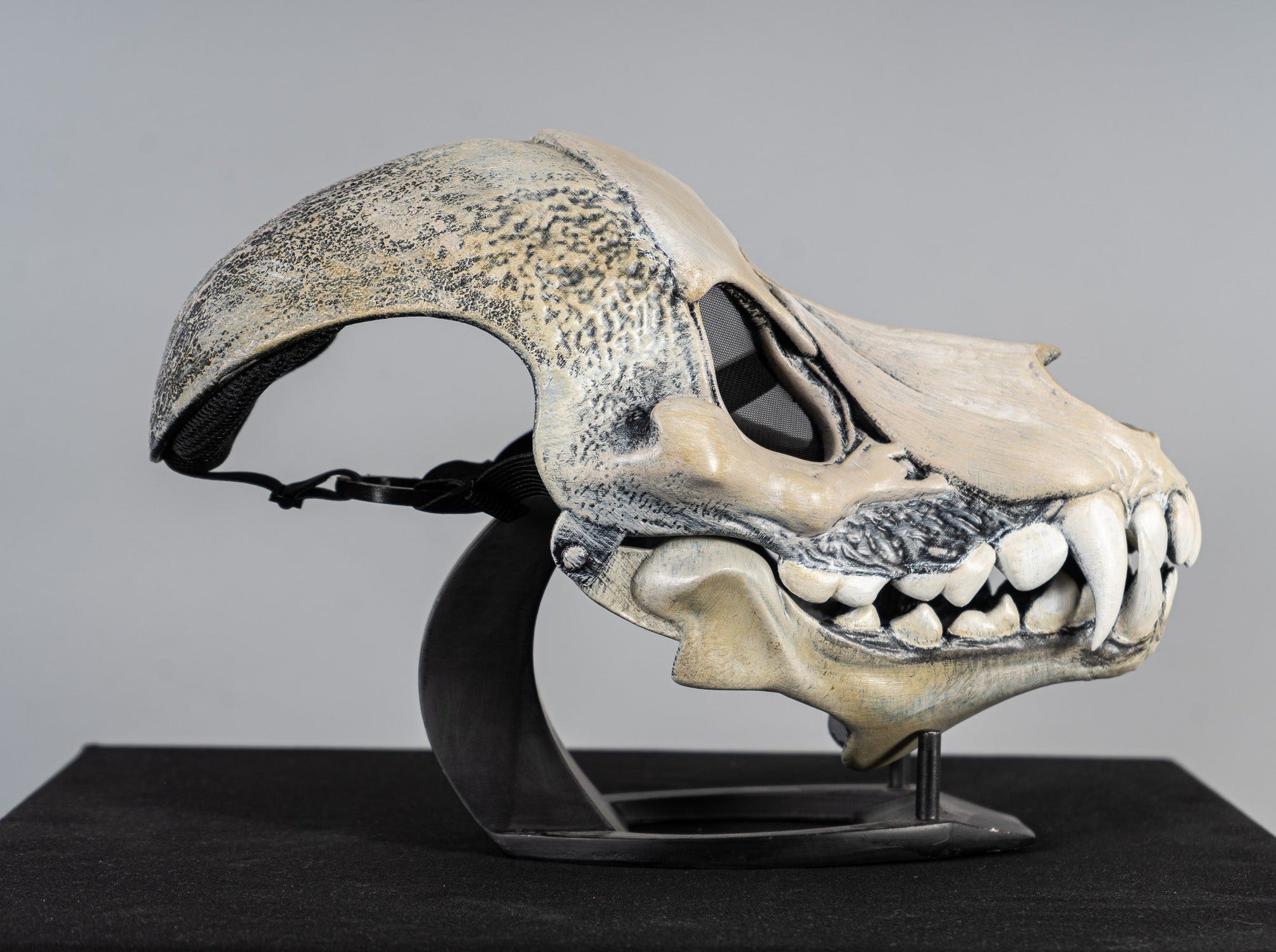 Wendigo mask NO HORNS Bone paint